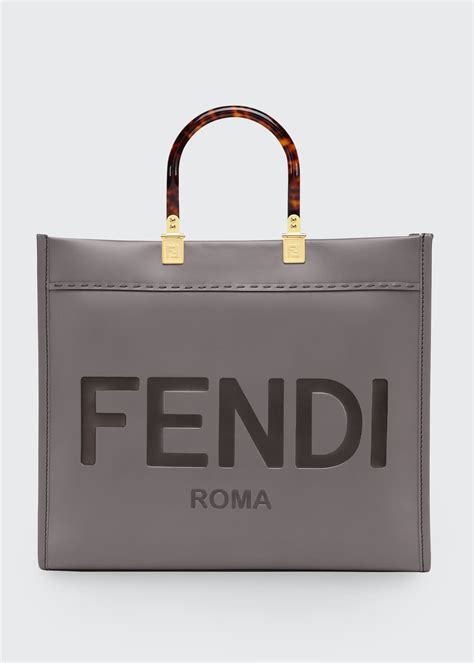 fendi tote with zipper|Fendi sunshine shopper medium.